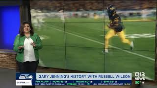 Gary Jennings History with Russell Wilson