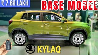 SKODA KYLAQ Base Model Update | Kylaq Accessories For Base Model | Delivery Update