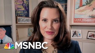 Gov. Whitmer Talks Infrastructure, Guns, And Rising Covid Numbers In Her State | Katy Tur | MSNBC