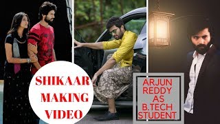 Vijay Devarakonda's SHIKAAR Movie Making Video | Vijay Deverakonda | Arjun Reddy || #SHIKARMaking