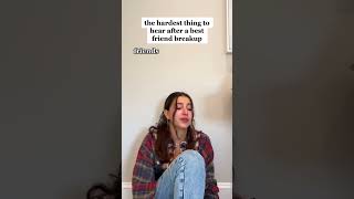 the hardest thing to hear after a best friend breakup 💔 #shorts #sadsong #exfriends #jordanabryant