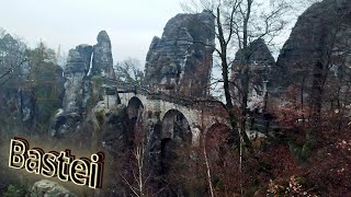 Most Bastei, Saksońska Szwajcaria / Bastei Bridge in Saxon Switzerland