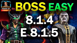 EASY BOSS 8.1.4/8.1.5 #mcoc #dicas #marvel