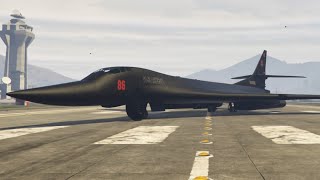 PO-86 ALKONOST BOMBARDIER REDOUTABLE NOUVEAU AVION DLC CAYO PERICO GTA V ONLINE ( 4 350 000)