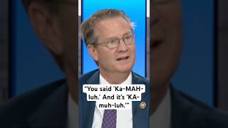 GOP Rep. Tim Burchett learns how to properly pronounce Kamala Harris’ first name #shorts