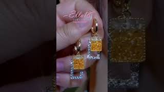 Beautiful Stunning😍 Elegant Earrings  ❤ | Share and like them |#shortsvideo