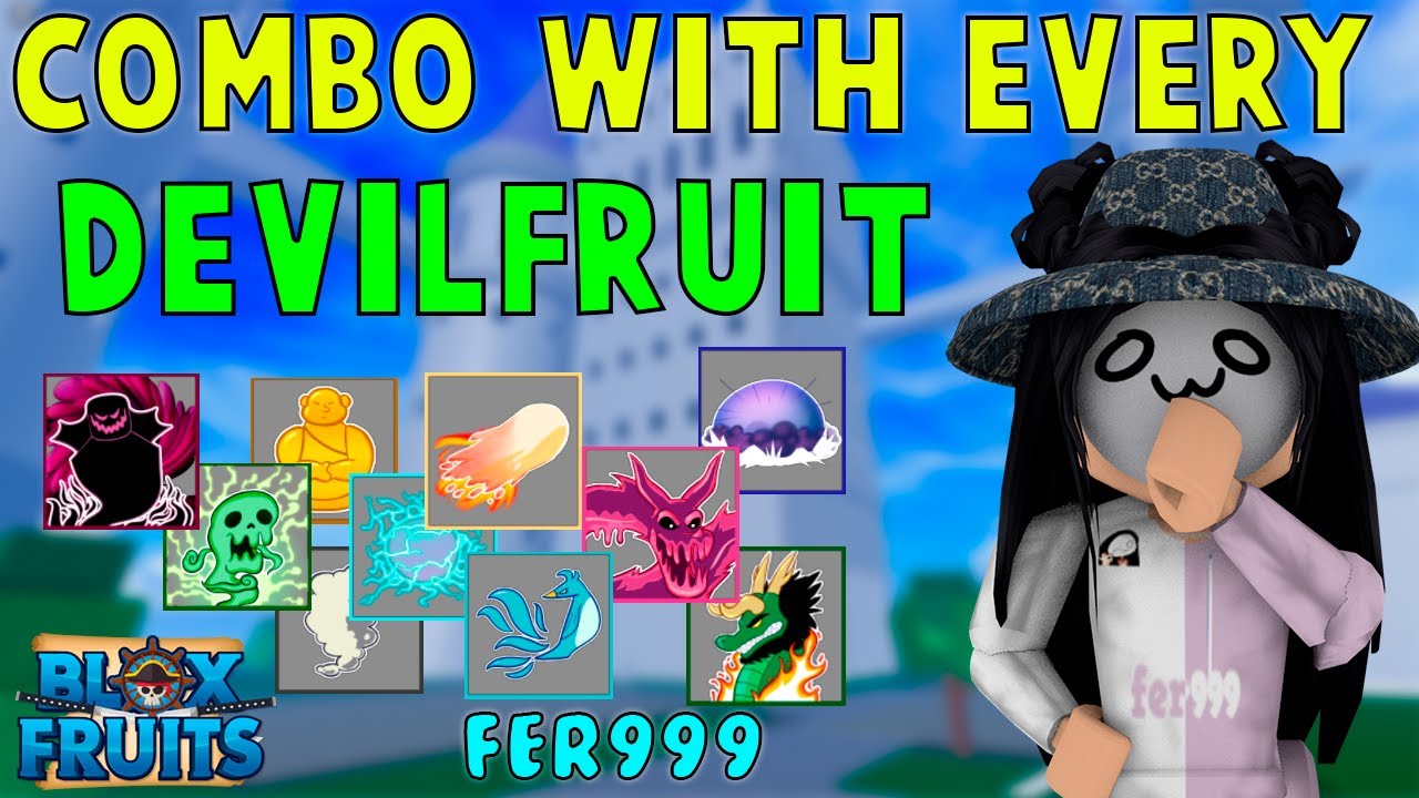 Combo With EVERY DevilFruit In Bloxfruits - YouTube