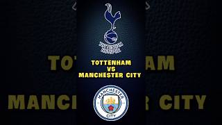 Tottenham vs Manchester City! Conte vs Guardiola! ⚡⚽💯 #shorts #tottenham #manchestercity
