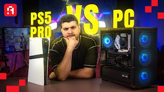 أهم حلقة هتشوفها لو محتار بين PS5 PRO و PC | مواجهة بين جيمر بي سي وكوسنول 🎮 | تشتري ايه في 2025؟ 😦