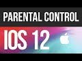 How to Use Parental Controls on your  child’s iPhone, iPad , iPod touch in iOS 12 | 2019