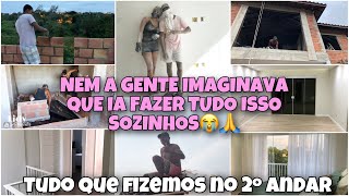 NÃO FOI FÁCIL MAS CONSEGUIMOS🙏 RESUMÃO DE TODA A OBRA DOS QUARTOS | GRATIDÃO🧡  @RobsonSantos2