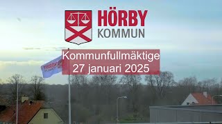 Kommunfullmäktige 27 januari - Hörby kommun