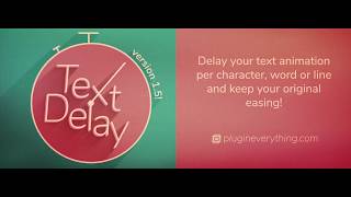 Plugin: TextDelay v1.5 - Update Tutorial