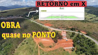 [BR-381] NEW a U-TURN at X km 338 BELE VISTA DE MINAS