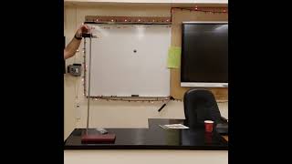 P30 - Projectile motion - Slowmo horizontal velocity vs free fall