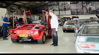 My Lamborghini Countach QV has serious gearbox issues. Time to visit Iain Tyrrell's workshop