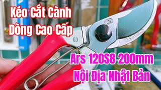 [ Tập 1745 ] Kéo cắt cành cao cấp Ars 120S8 200mm nội địa Nhật Bản