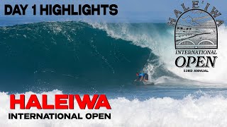 HALEIWA INTERNATIONAL OPEN DAY 1 HIGHLIGHTS