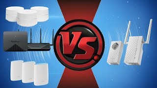 Mesh Routers VS Powerline Adapters and Wi-Fi Extenders