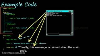 Lecture 23 - Destructors | C/C++ Video Tutorials and Lectures for Beginners