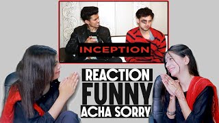 INCEPTION REACTION || Round2hell || Acha Sorry Reaction R2H