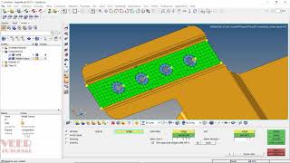 Hypermesh Shell mesh | 2D Sheetmetal Part 1