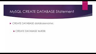 Web Development Session 7 MySQL