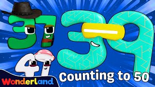 Wonderland: Counting to Fifty | Learn to Count 1 to 50