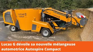 Nouvelle mélangeuse automotrice Lucas G Autospire Compact