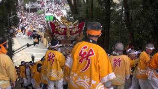 ２０１４年１０月１２日三木大宮八幡宮・新町屋台、宮入り