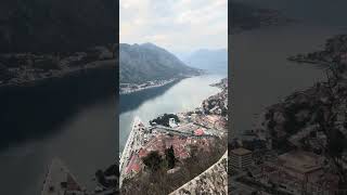 Montenegro Kotor    Old town Kotor Kotor castle travel