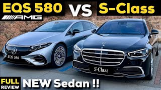 2022 MERCEDES EQS 580 vs S-Class NEW FULL In-Depth Review EVERYTHING You NEED To Know!