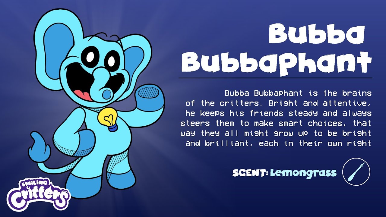 CONOCIENDO A BUBBA BUBBAPHANT !! NUEVO PERSONAJE De POPPY PLAYTIME ...