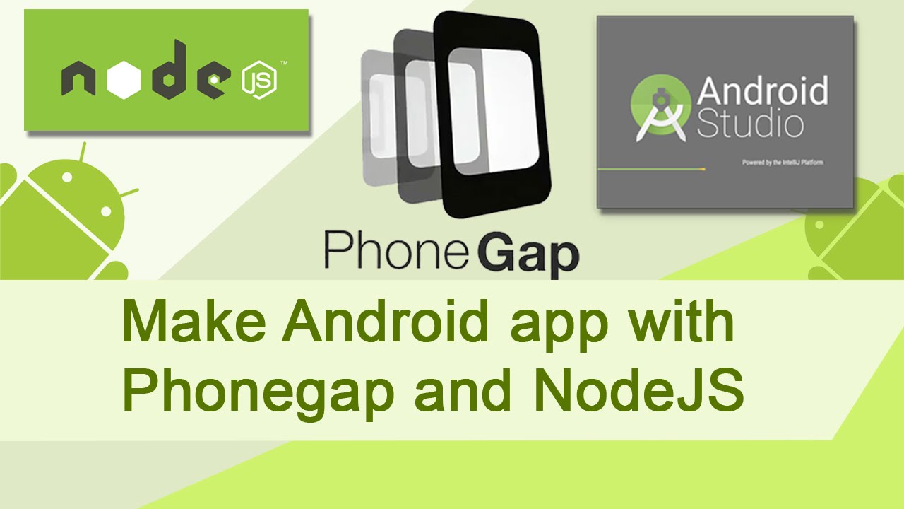Make An Android App With Phonegap Youtube