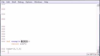 Python Programming Tutorial - 31 - Tuples as Parameters