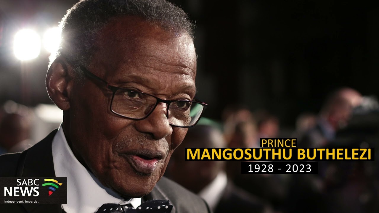 Prince Mangosuthu Buthelezi L He Served The AmaZulu Royal House Most Of ...