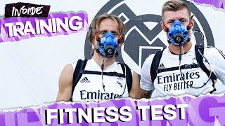 HIGH-INTENSITY physical training in Real Madrid’s preseason!