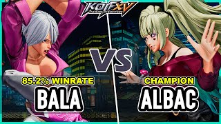 KOF XV 🔥 Bala (Ángel/K'/Iori) vs AlbaC (B.Jenet/Sylvie/Chizuru) 🔥 Steam