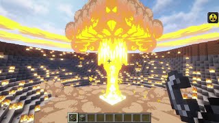 Minecraft: Alex's Caves mod  💥 Amazing Nuclear Bomb