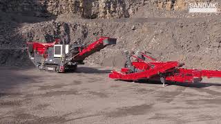 Sandvik QI442 mobile impact crusher - Short teaser video