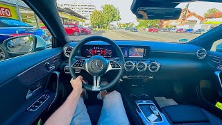 Mercedes A-Class Sedan Test Drive POV No Comment