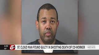 St. Cloud man found guilty in shooting death of co-worker