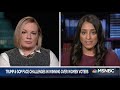 a day after horseface insult donald trump lauds his support from women the 11th hour msnbc