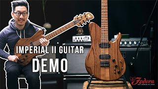 Dan Demos the New Fodera Imperial II Guitar 🦋