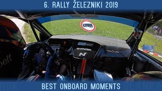 6. rally Železniki 2019 | Best onboard moments | Rok Turk - Blanka Kacin (Hyundai i20 R5)