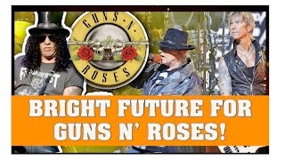 Guns N' Roses News  Bright Future for Axl, Slash and Duff!