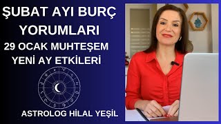 Şubat 2025 Burç Yorumları - Yeni Ay Etkisi ile Hayatınız Nasıl Değişecek?