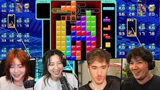 Tetris, But It's a Battle Royale (Multi POV ft. Fuslie, Miyoung, \u0026 Masayoshi)