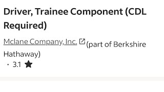 My Honest Experience Working at McLane (Driver Trainee)