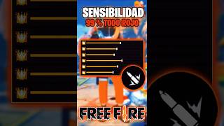 🎯 ¡La SENSIBILIDAD PERFECTA para TODO ROJO en la NUEVA ACTUALIZACIÓN de FREE FIRE! 🚀